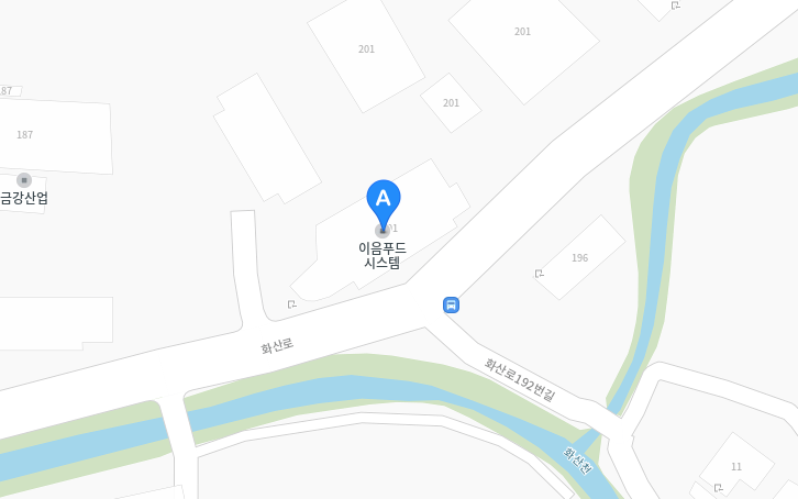 ㈜이음푸드시스템 위치 지도